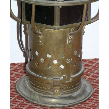 Brass ship’s lantern. At  Moinat SA  – Antiques and home décor