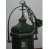 Church lantern, made of painted iron, by Moinat SA – Antiques and decorative items