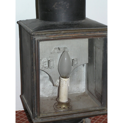 Electric lantern, made of iron. France. At  Moinat SA  - Antiques and home décor
