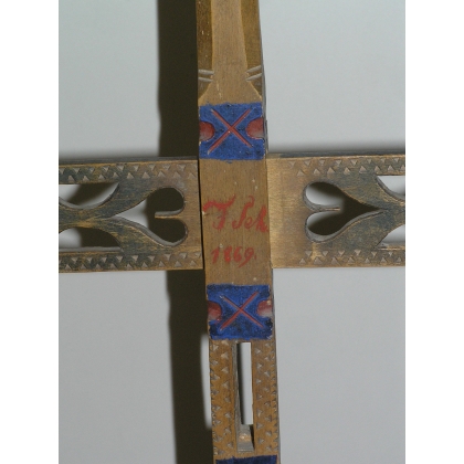Spindle on a tripod stand, marked ‘Moinat SA’ – Antiques and home décor