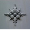 Moinat SA 出品的灰色大型大门，饰有花卉图案 - 古董与装饰品