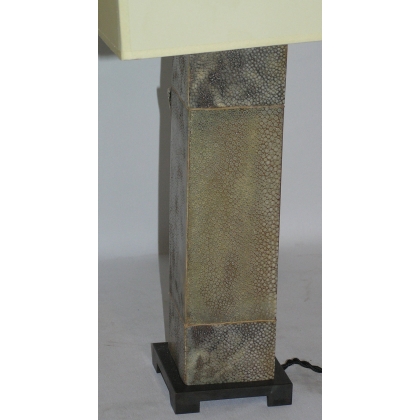  Paire de lampes carrées 1960, en sur  Moinat SA  - Antiquités décoration