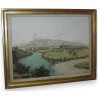 Gravure sur papier "Vue de Genève et  sur Moinat SA  - Antiquités décoration -  Gravures, Lithos