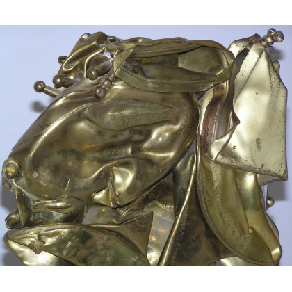  Sculpture "Saxophone compressé" sur  Moinat SA  - Antiquités décoration