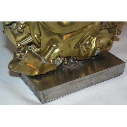  Sculpture "Saxophone compressé" sur  Moinat SA  - Antiquités décoration