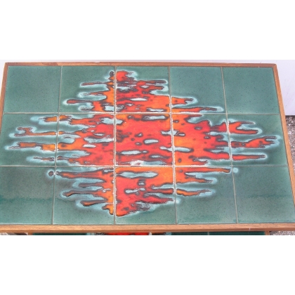  Lot de 3 tables gigognes années 60, sur  Moinat SA  - Antiquités décoration