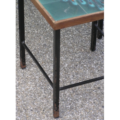  Lot de 3 tables gigognes années 60, sur  Moinat SA  - Antiquités décoration