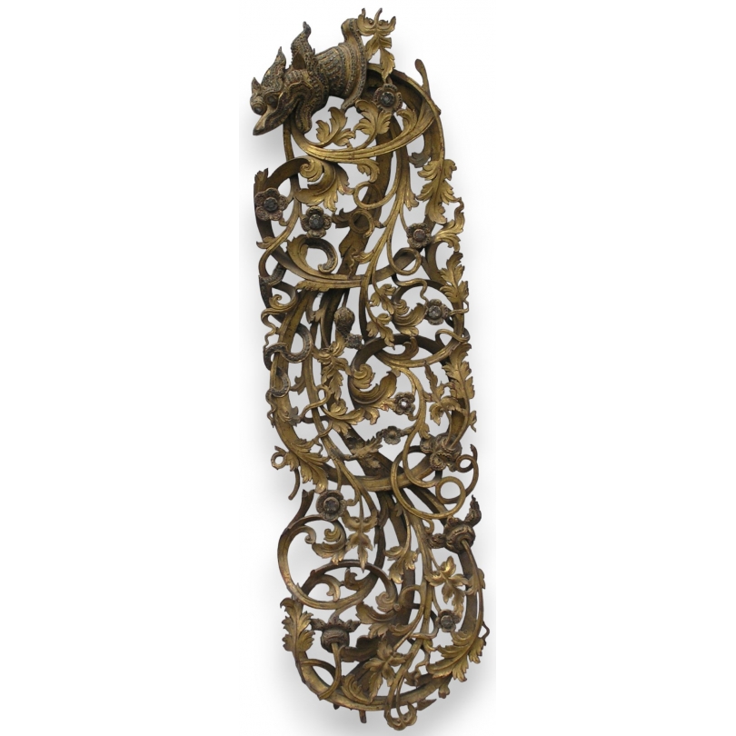 Decorative item, ‘Dragon’ sculpture, made of wood, by Moinat SA – Antiques and decorative items