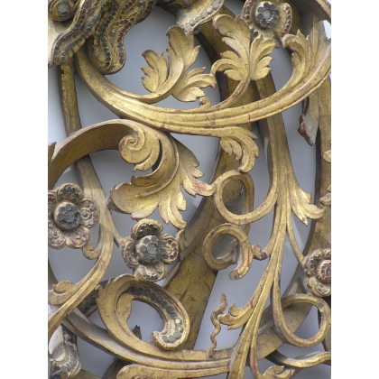 Decorative item, ‘Dragon’ sculpture, made of wood, by Moinat SA – Antiques and decorative items