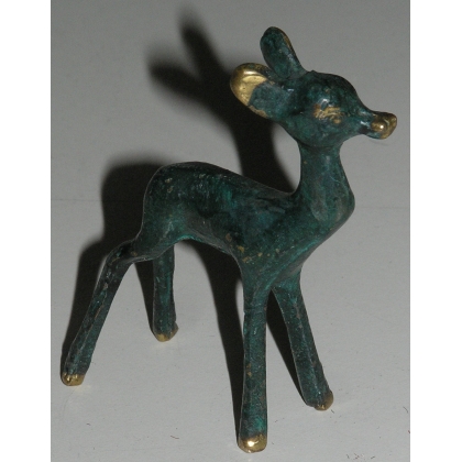 Paire de sculptures \"Biches\"