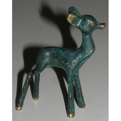 Paire de sculptures \"Biches\"