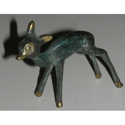 Paire de sculptures \"Biches\"