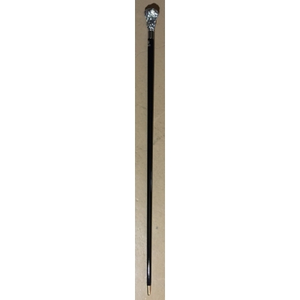 Walking stick with a silver ‘Floral’ knob at Moinat SA – Antiques and home décor