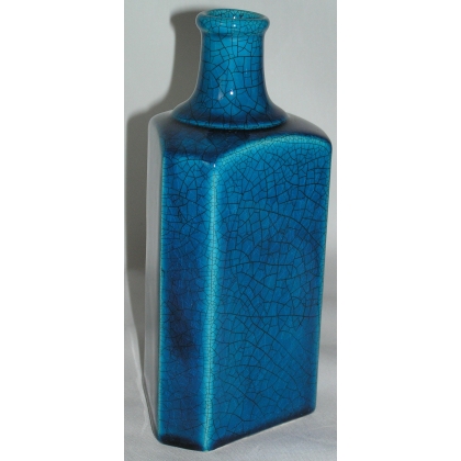  Pied de lampe bleu, en céramique. sur  Moinat SA  - Antiquités décoration