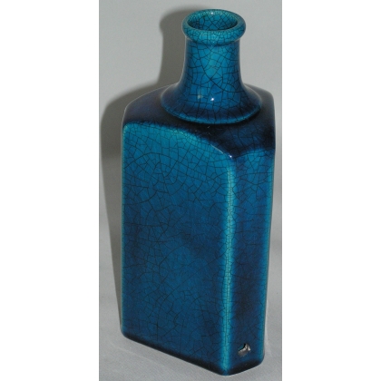  Pied de lampe bleu, en céramique. sur  Moinat SA  - Antiquités décoration