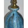 Lamp, made of iridescent stoneware. With a frame by  Moinat SA  - Antiques and home décor