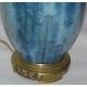 Lampe en grès irisé par RENOLEAU