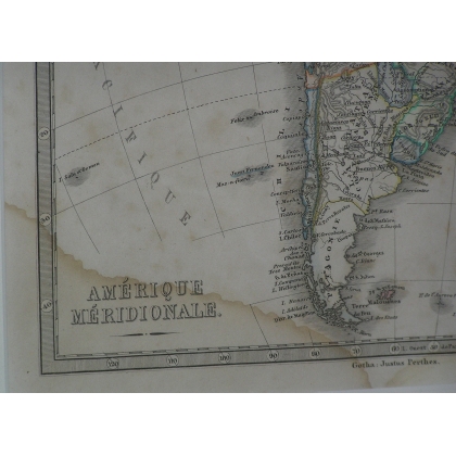 Antique paper map of  Moinat SA  - Antiques and home décor