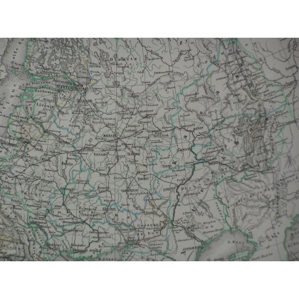 Antique paper map of  Moinat SA  - Antiques and home décor