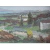 Paintings | Oil on panel painting ‘Landscape’, Moinat SA  – Antiques and home décor