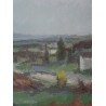 Paintings | Oil on panel painting ‘Landscape’, Moinat SA  – Antiques and home décor