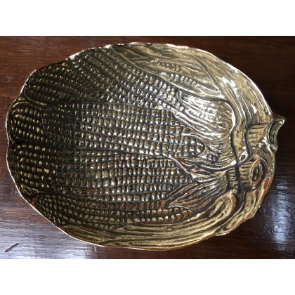 ‘Corn Cob’ bowl in polished brass at Moinat SA – Antiques and home décor