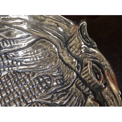 ‘Corn Cob’ bowl in polished brass at Moinat SA – Antiques and home décor