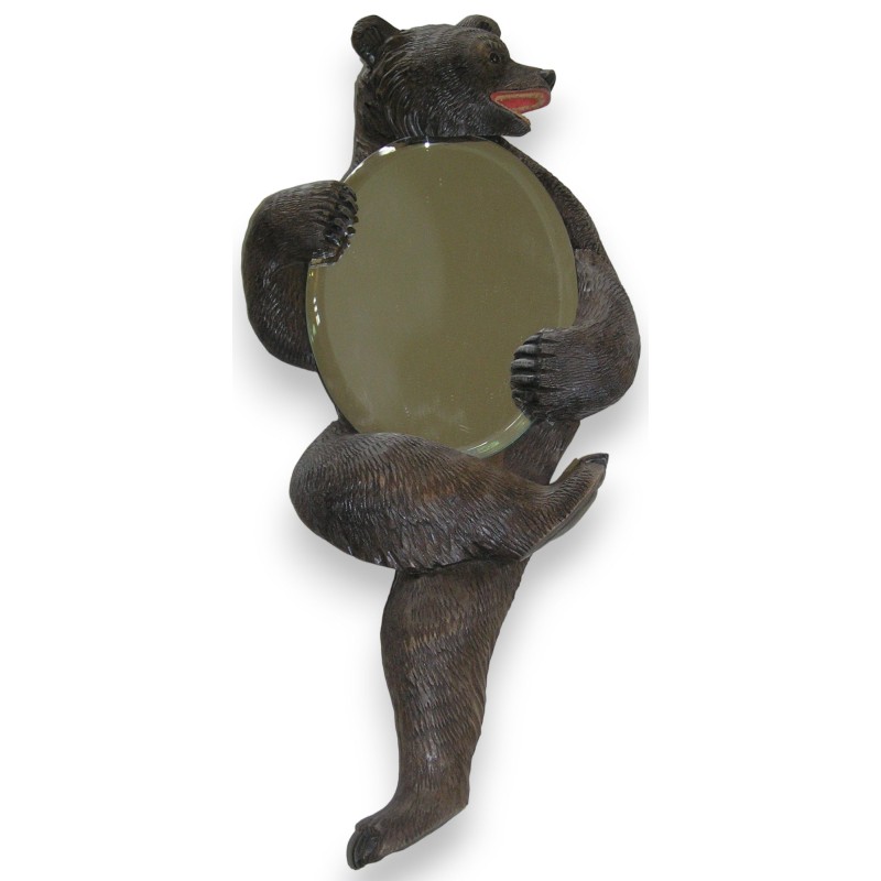  Sculpture miroir "Ours de Brienz", en sur  Moinat SA  - Antiquités décoration