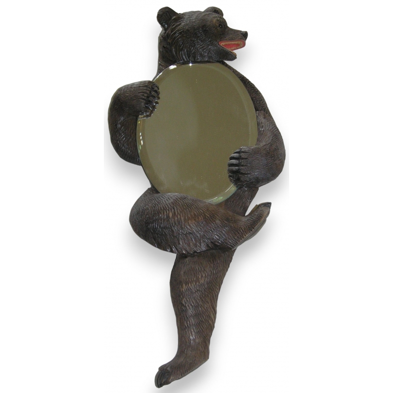Sculpture miroir "Ours de Brienz"
