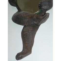  Sculpture miroir "Ours de Brienz", en sur  Moinat SA  - Antiquités décoration