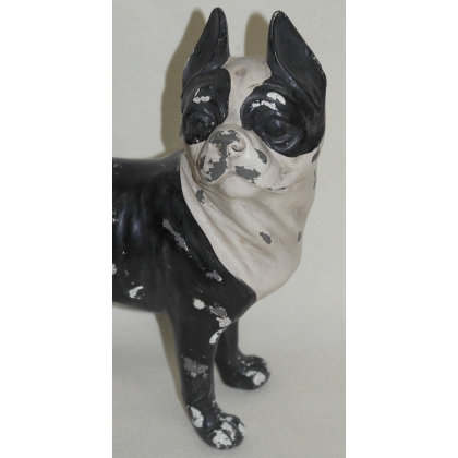  Chien Bulldog français en résine sur  Moinat SA  - Antiquités décoration