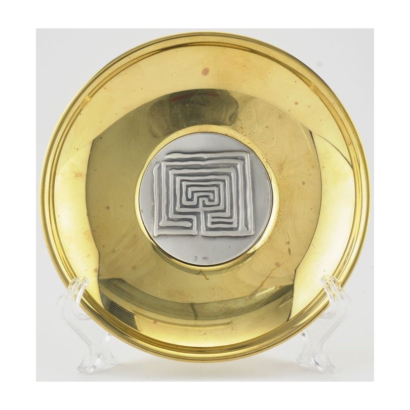 Coupelle à motif de labyrinthe par LALAOUNNIS