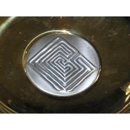 Small bowl with a labyrinth design, by  Moinat SA  - Antiques and home décor
