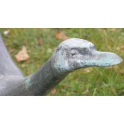 Bronze ‘Swan’, signed REUSSNER, by Moinat SA – Antiques and decorative items