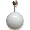 Lustre "Boule", en verre opalescent
