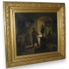 Tableau \"Scène d\'intérieur - L\'artiste\"