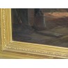 Tableau \"Scène d\'intérieur - L\'artiste\"