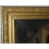 Tableau \"Scène d\'intérieur - L\'artiste\"