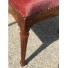 Chaise style Louis XVI Suisse en noyer