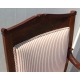 Paire de fauteuils Empire français, aux