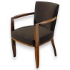 Art Deco office armchair, in rosewood, by  Moinat SA  - Antiques and interior design