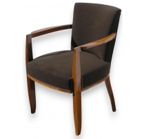 Fauteuil de bureau Art Déco, en palissandre