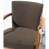 Art Deco office armchair, in rosewood, by  Moinat SA  - Antiques and interior design