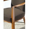 Art Deco office armchair, in rosewood, by  Moinat SA  - Antiques and interior design