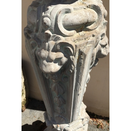  Paire de colonnes ou piliers en fonte sur  Moinat SA  - Antiquités décoration