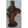  Paire de sculptures figurines "Femme et sur  Moinat SA  - Antiquités décoration