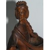  Paire de sculptures figurines "Femme et sur  Moinat SA  - Antiquités décoration