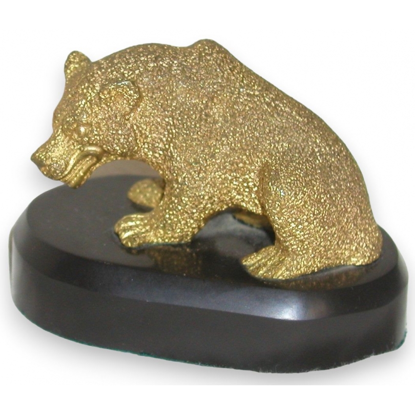 Panier pour animaux en bronze patiné