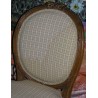 Louis XVI chair with medallion, in beech. at  Moinat SA  - Antiques and home décor