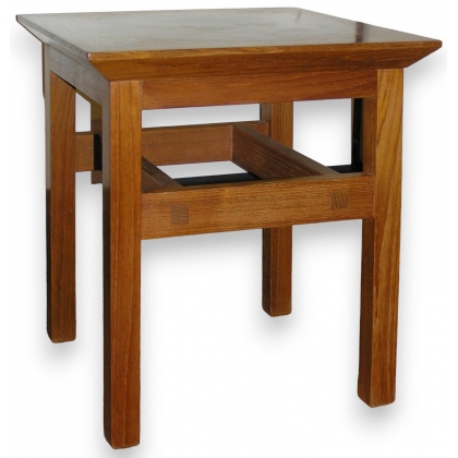  Table carrée, en teck. De Nissen sur  Moinat SA  - Antiquités décoration